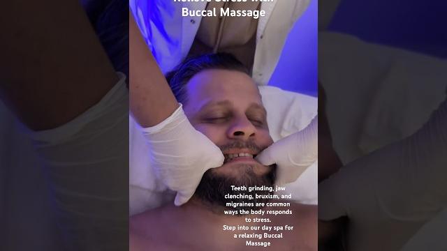 Relieve stress with buccal massage at vera pelle european skin spa #buccalfatremoval #stress #facial Relieve stress with buccal massage at vera pelle european skin spa #buccalfatremoval #stress #facial