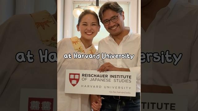 Ibu jepang mengajar di universitas harvard!?!? Ibu jepang mengajar di universitas harvard!?!?