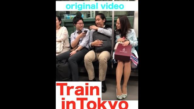 電車に乗ってたら kindness in tokyo #shorts 電車に乗ってたら kindness in tokyo #shorts