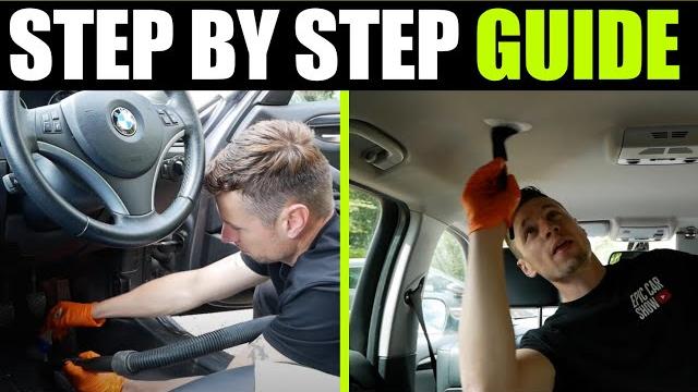 Complete interior car detailing guide for beginners! Complete interior car detailing guide for beginners!
