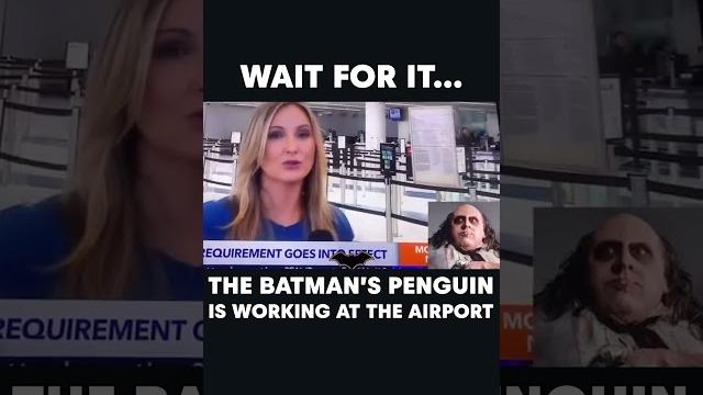 The penguin works at tsa?! The penguin works at tsa?!