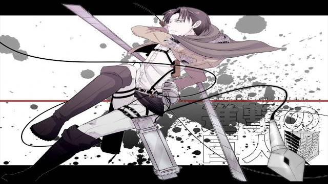 Shingeki no kyojin / levi ackerman vs female titan theme Shingeki no kyojin / levi ackerman vs female titan theme