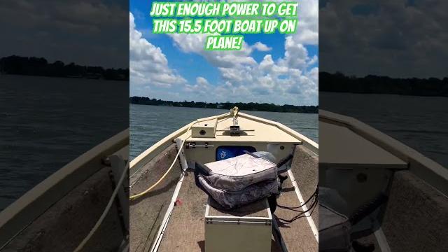 Hangkai 18 horse power amazon motor on my 15.5 foot #bassboosted bass #boat #amazon #awesome Hangkai 18 horse power amazon motor on my 15.5 foot #bassboosted bass #boat #amazon #awesome