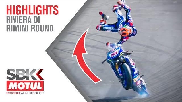 All angles: michael van der mark's frightening fp2 crash | riviera di rimini round 2019 | worldsbk All angles: michael van der mark's frightening fp2 crash | riviera di rimini round 2019 | worldsbk