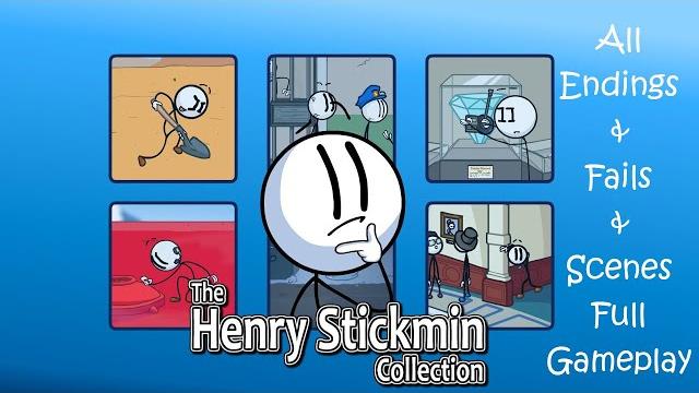 The henry stickmin collection - all scenes all endings all fails full gameplay | funnest game ever The henry stickmin collection - all scenes all endings all fails full gameplay | funnest game ever