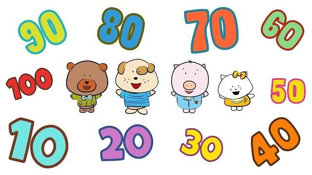 Count 10-100 | count by 10 song | the singing walrus Count 10-100 | count by 10 song | the singing walrus
