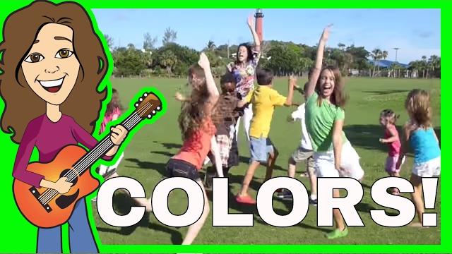 Colors song । color dance for children। nursery rhyme songs for kids । patty shukla - dvd version Colors song । color dance for children। nursery rhyme songs for kids । patty shukla - dvd version