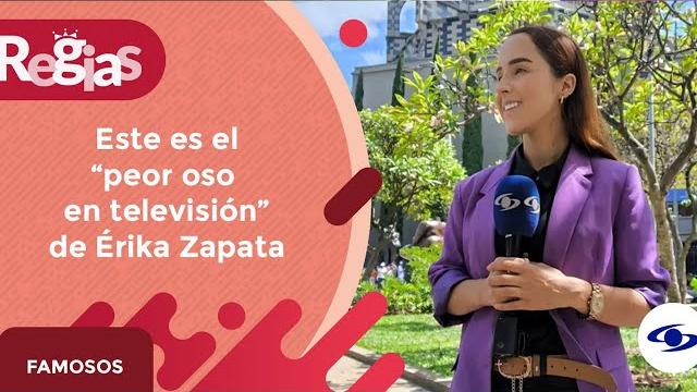 Este es el "peor oso en televisión" que ha tenido érika zapata desde que está en noticias caracol Este es el "peor oso en televisión" que ha tenido érika zapata desde que está en noticias caracol