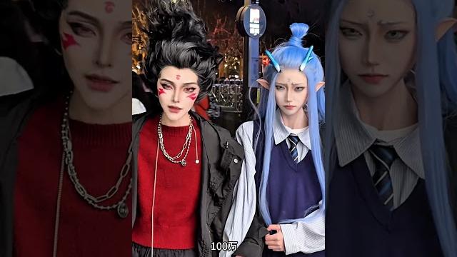 请问给你一百万你愿意舌吻你兄弟吗?#哪吒之魔童闹海话题# #敖丙话题 #viralvideo#cosplay#trending#funny#shortvideo#youtubeshorts 请问给你一百万你愿意舌吻你兄弟吗?#哪吒之魔童闹海话题# #敖丙话题 #viralvideo#cosplay#trending#funny#shortvideo#youtubeshorts