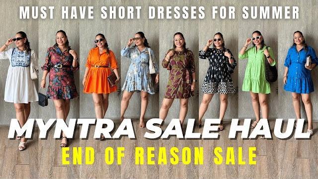 Huge dress haul from myntra sale Huge dress haul from myntra sale