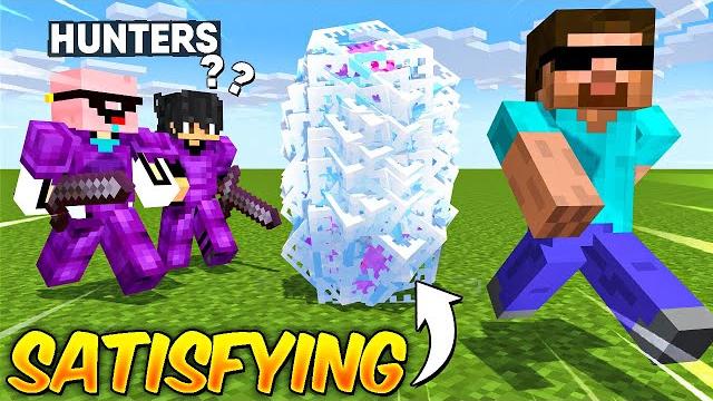 I escaped hunters using satisfying traps in minecraft! I escaped hunters using satisfying traps in minecraft!