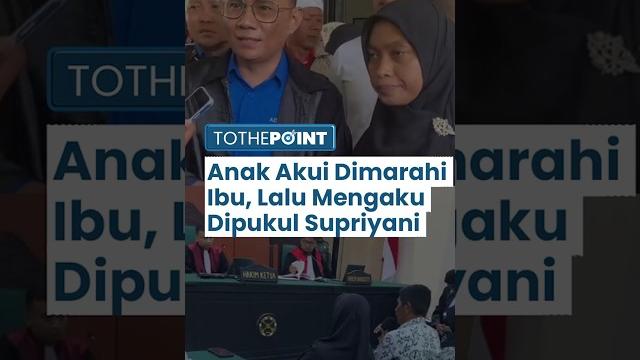 Beda kesaksian ibu dan korban dalam sidang kasus guru supriyani, anak mengaku dimarahi ibunya Beda kesaksian ibu dan korban dalam sidang kasus guru supriyani, anak mengaku dimarahi ibunya