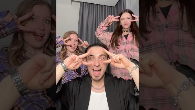Газан, поли и мария янковская танцуют тренд sigma girl Газан, поли и мария янковская танцуют тренд sigma girl