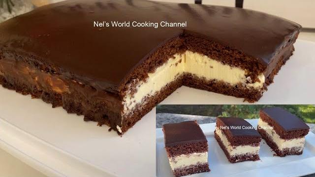 Fantastic chocolate cake perfect recipe! kinder délice cake - kinder délice maison en version xxl Fantastic chocolate cake perfect recipe! kinder délice cake - kinder délice maison en version xxl