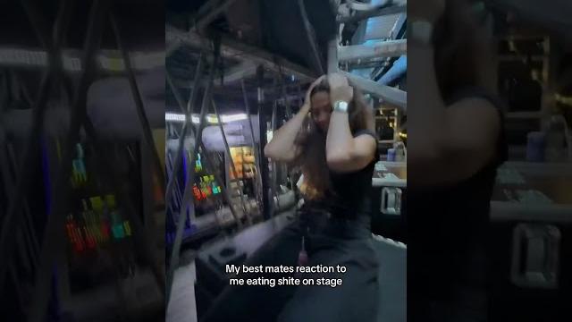 Eating shit on stage feels on brand at this point tbh Eating shit on stage feels on brand at this point tbh