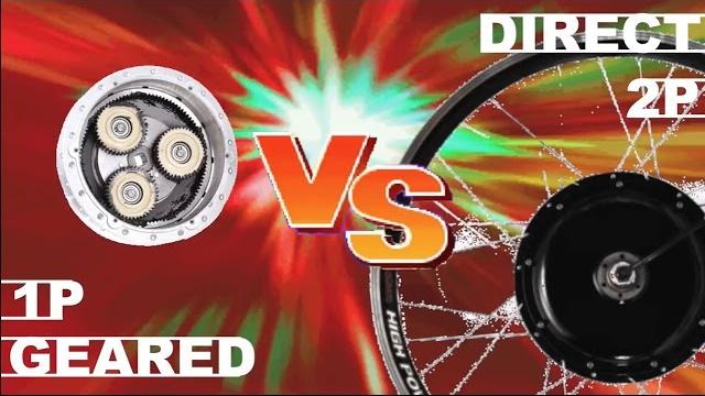 Direct drive vs geared motor electric bike Direct drive vs geared motor electric bike
