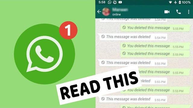 Read deleted messages on whatsapp & instagram #shorts Read deleted messages on whatsapp & instagram #shorts