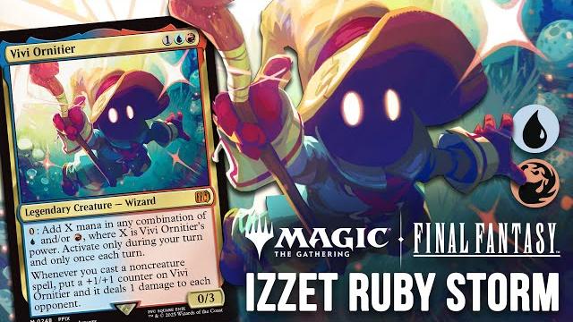 Final fantasy is here! vivi ornitier in izzet ruby storm — modern (mtg fin) | magic: the gathering Final fantasy is here! vivi ornitier in izzet ruby storm — modern (mtg fin) | magic: the gathering