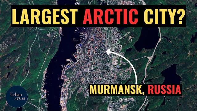 The extreme geography of the largest arctic city The extreme geography of the largest arctic city