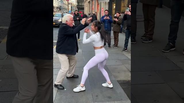 Old people and girls perform china kung fu #kungfu #wwe Old people and girls perform china kung fu #kungfu #wwe