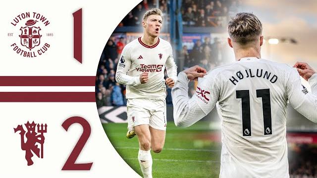 Rasmus hojlund is on fire! | luton 1-2 man utd | highlights Rasmus hojlund is on fire! | luton 1-2 man utd | highlights