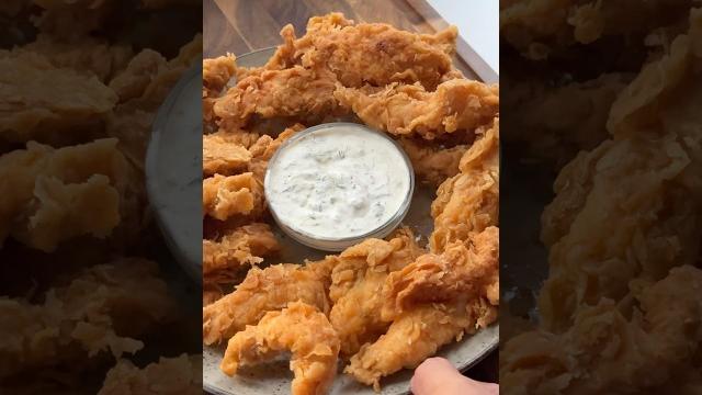 Хрустящие куриные стрипсы. дучше чем в kfc Хрустящие куриные стрипсы. дучше чем в kfc