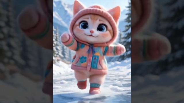 ️"oops! chinki slipped on ice!"️ #shorts ️"oops! chinki slipped on ice!"️ #shorts