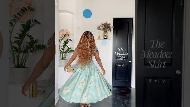 Feeling like a gem in today’s outfit styling the meadow skirt in blue lily #grwm #ootd #styleinspo Feeling like a gem in today’s outfit styling the meadow skirt in blue lily #grwm #ootd #styleinspo