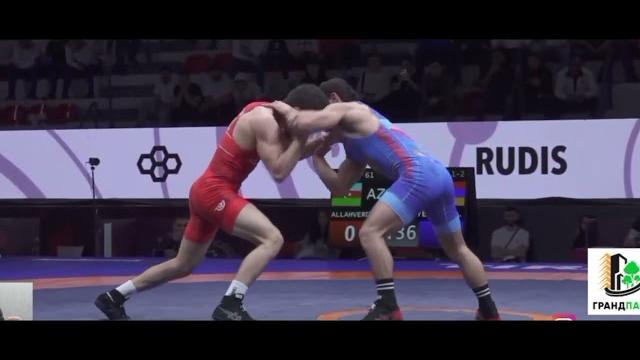 Jeihun allahverdiev aze - levik mikayelyan arm freestyle wrestling 61 kg gold medal match u23 Jeihun allahverdiev aze - levik mikayelyan arm freestyle wrestling 61 kg gold medal match u23