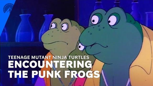 Teenage mutant ninja turtles (1987) | the punk frogs encounter the turtles (s2, e8) | paramount+ Teenage mutant ninja turtles (1987) | the punk frogs encounter the turtles (s2, e8) | paramount+
