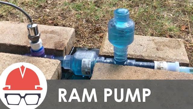 How does a hydraulic ram pump work? How does a hydraulic ram pump work?
