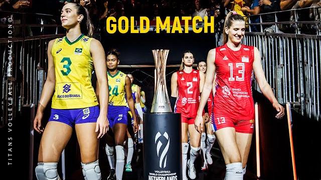 Unbelievable volleyball actions - brazil vs serbia gold match world championship 2022 Unbelievable volleyball actions - brazil vs serbia gold match world championship 2022