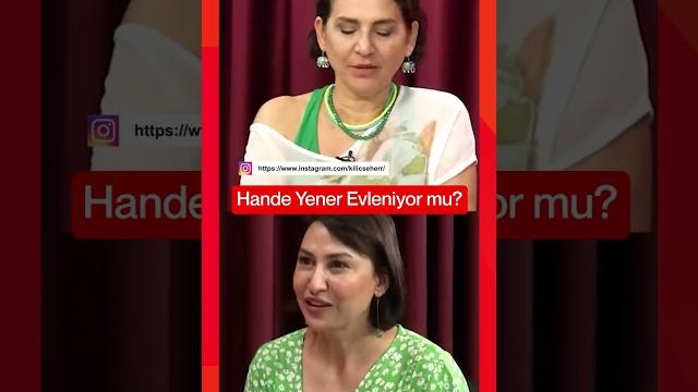Hande yener evleniyor mu? #shorts Hande yener evleniyor mu? #shorts