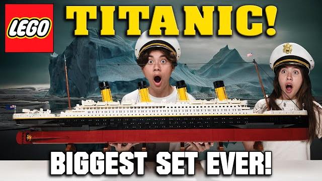 I built the titanic!!! biggest lego set in the world!! set 10294 - unboxing, speed build & review! I built the titanic!!! biggest lego set in the world!! set 10294 - unboxing, speed build & review!