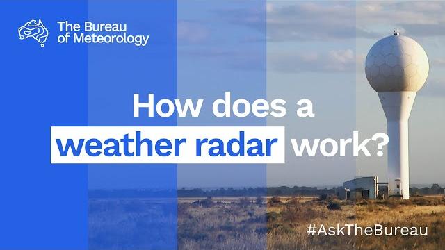 Ask the bureau: how does a weather radar work? Ask the bureau: how does a weather radar work?