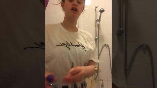 Shower routine part 2 Shower routine part 2