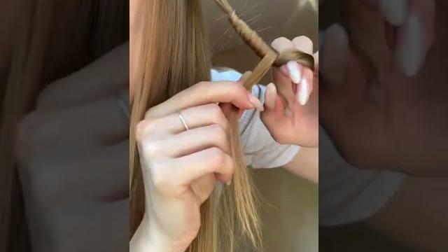Easy cocoon curls tutorial+result | only few mins Easy cocoon curls tutorial+result | only few mins