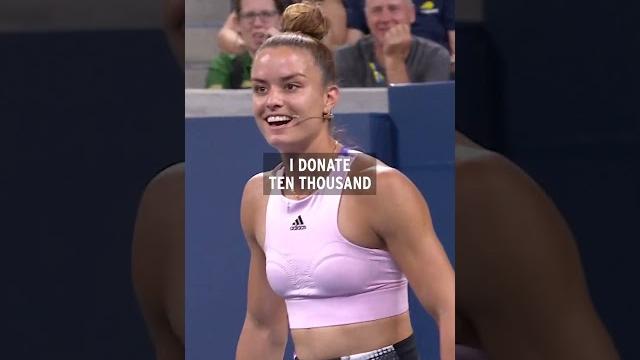 Fan proposes to maria sakkari! Fan proposes to maria sakkari!