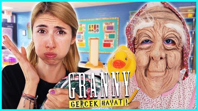 Gerçek hayatta granny okul günü heyecanı dila kent Gerçek hayatta granny okul günü heyecanı dila kent