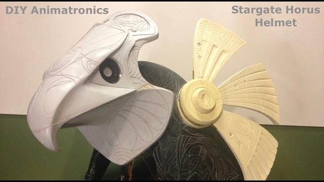 Diy animatronics episode 4: stargate horus helmet Diy animatronics episode 4: stargate horus helmet