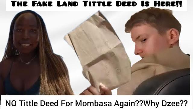 Shame!!dzee mango lied about the land in mombasa//boyfriend exposed it//mura covering her now!! Shame!!dzee mango lied about the land in mombasa//boyfriend exposed it//mura covering her now!!