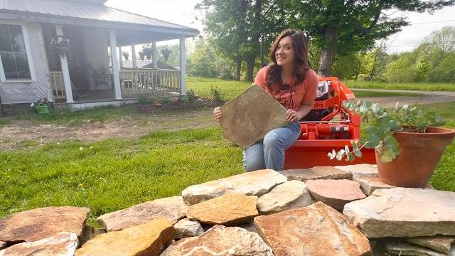 Excavation preparation... goodbye stone wall Excavation preparation... goodbye stone wall