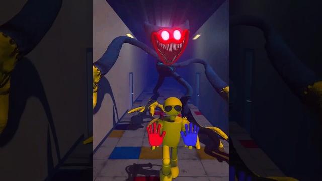 Nightmare huggy wuggy chase | poppy playtime Nightmare huggy wuggy chase | poppy playtime