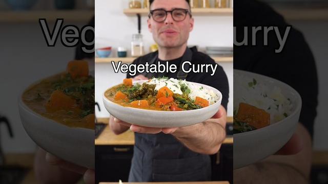 Vegetable curry (healthy & easy dinner idea) Vegetable curry (healthy & easy dinner idea)