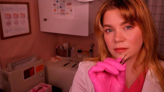 Asmr dermatologist detailed skin exam with extractions & pimple popping (non graphic, don't worry!) Asmr dermatologist detailed skin exam with extractions & pimple popping (non graphic, don't worry!)