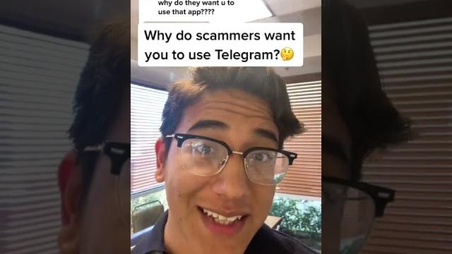 Why scammers use telegram! Why scammers use telegram!