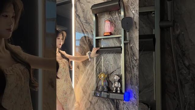 Modern led digital display thermostatic piano keys shower set product link in bio (# 2028 ) Modern led digital display thermostatic piano keys shower set product link in bio (# 2028 )