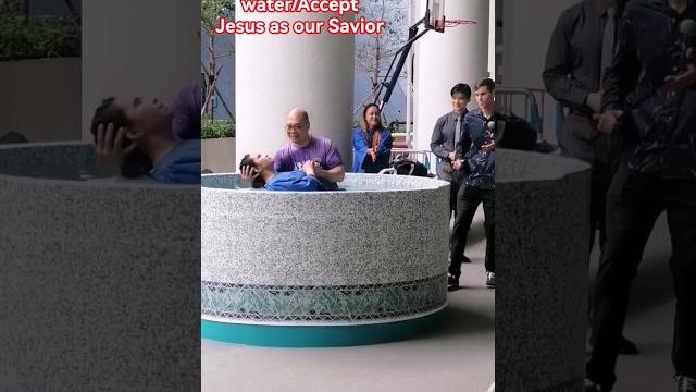 Baptized by water/accept jesus as our god and savior#shortvideo#baptism#short#viral#savior#trending Baptized by water/accept jesus as our god and savior#shortvideo#baptism#short#viral#savior#trending