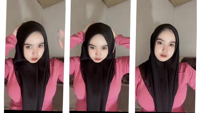 Hijab tobrut pamer belahan janda semok Hijab tobrut pamer belahan janda semok