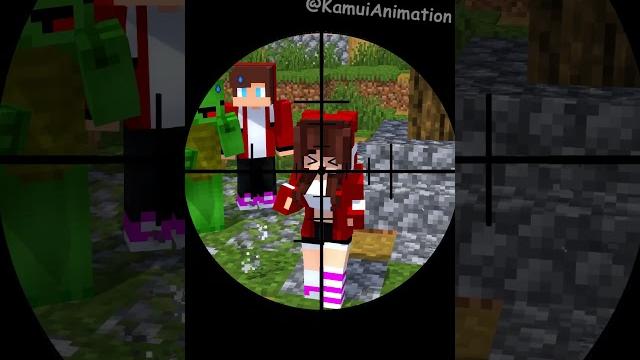 Dancing jj sister vs assasain - maizen minecraft animation #shorts Dancing jj sister vs assasain - maizen minecraft animation #shorts